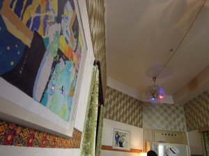 Vernissage in Wohnzimmer